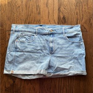 Old Navy Boyfriend Style Denim Blue Jean Shorts